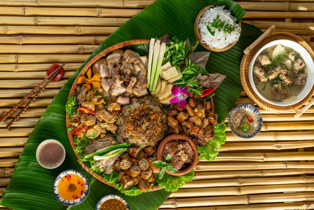 Mẹt lợn bản địa 